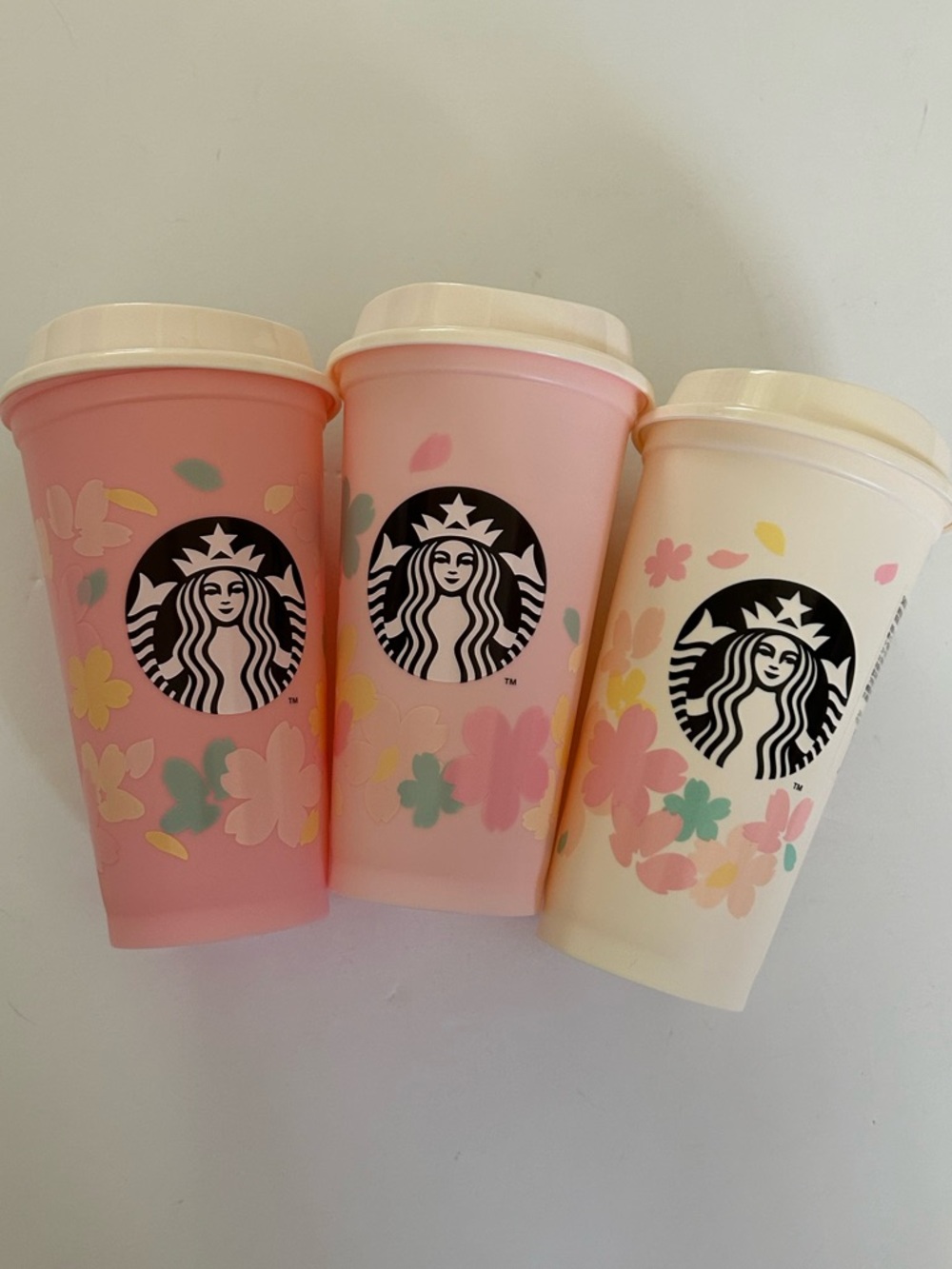 Starbucks Japan Sakura Reusable Cup Set